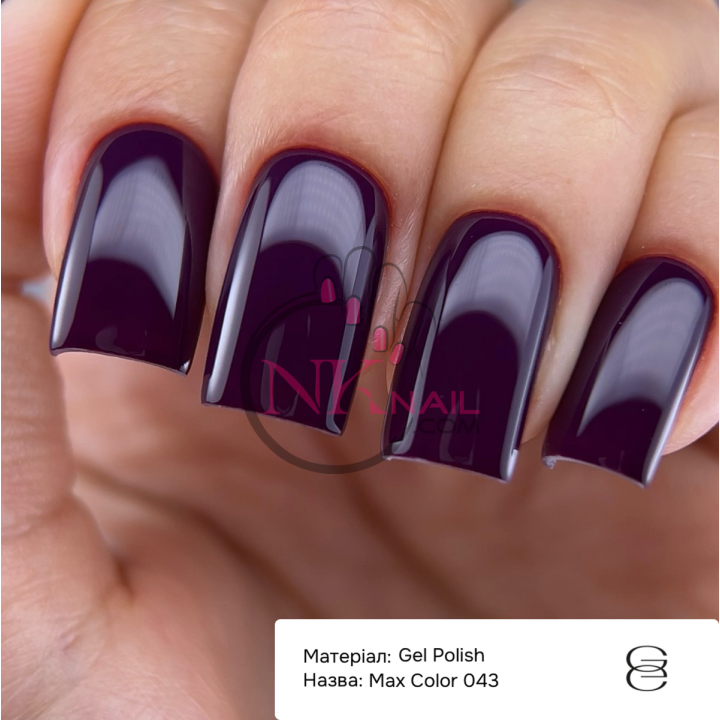 Гель-лак Gemely Max color №43, 10 мл TPO free